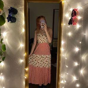 Long flowy summer dress